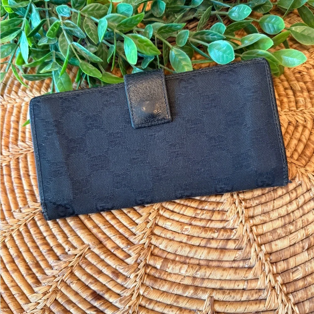 Gucci GG Black Women's Long Wallet - Picture 7 of 17